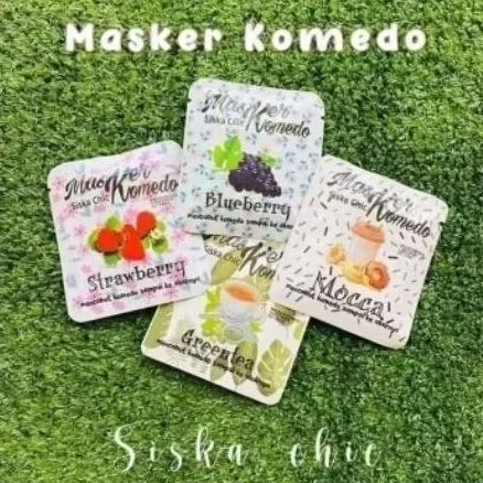 3 SASET MASKER KOMEDO ORIGINAL BY SISKA CHIC