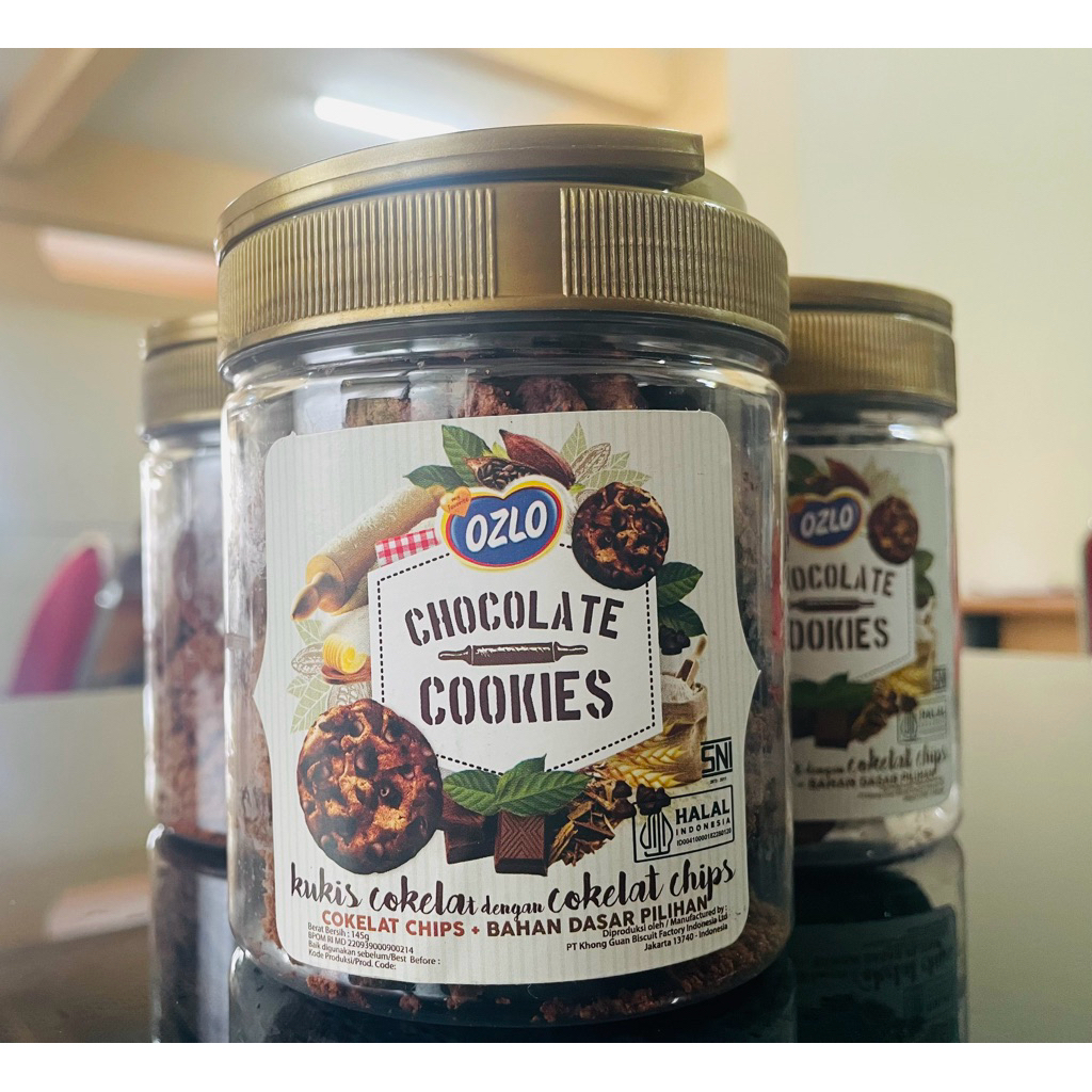 

KHONG GUAN OZLO CHOCOLATE COOKIES 145GR ORIGINAL TERMURAH SURABAYA