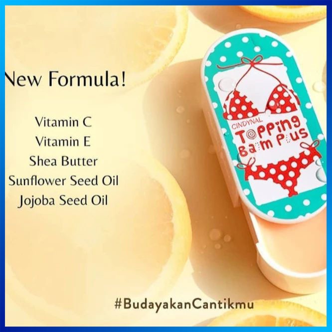 Cindynal Topping Balm Plus Thailand Original Krim Cream Pemutih Ketiak dan Selangkangan Lipatan Paha