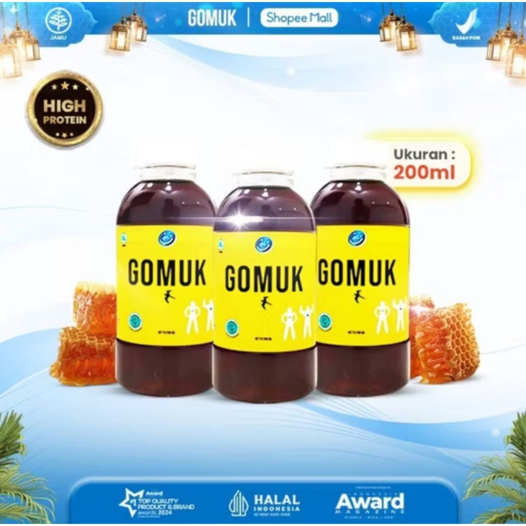 

Madu gomuk original isi 200ml