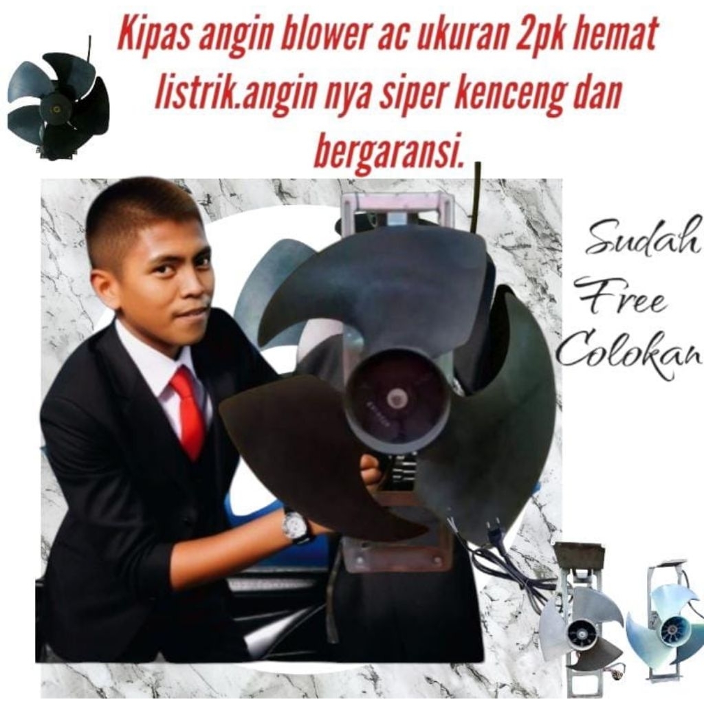 KIPAS BLOWER AUDOR AC UKURAN 1PK.HEMAT LISTRIK