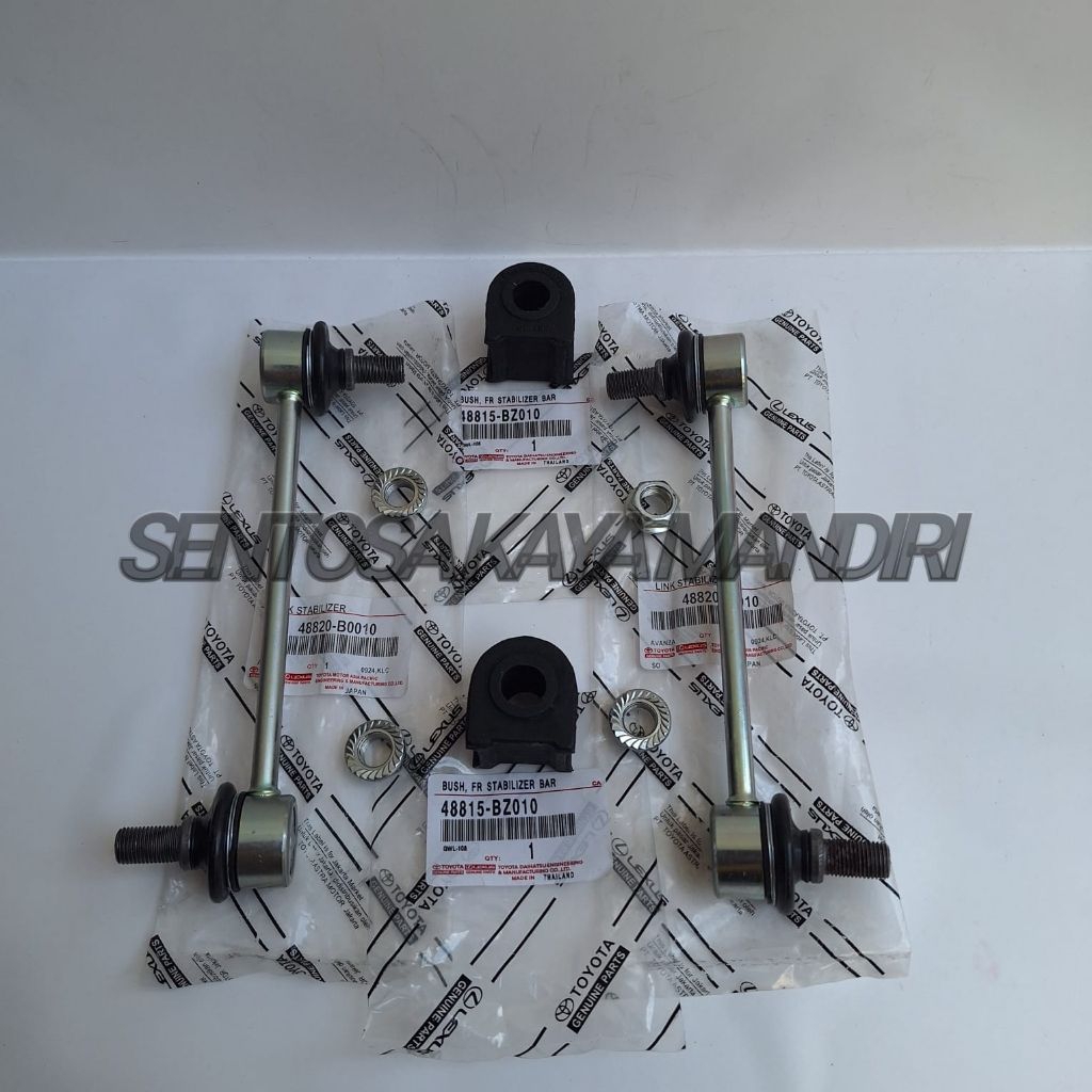 LINK STABIL & KARET STABILIZER DEPAN MOBIL ALL NEW AVANZA XENIA VELOZ