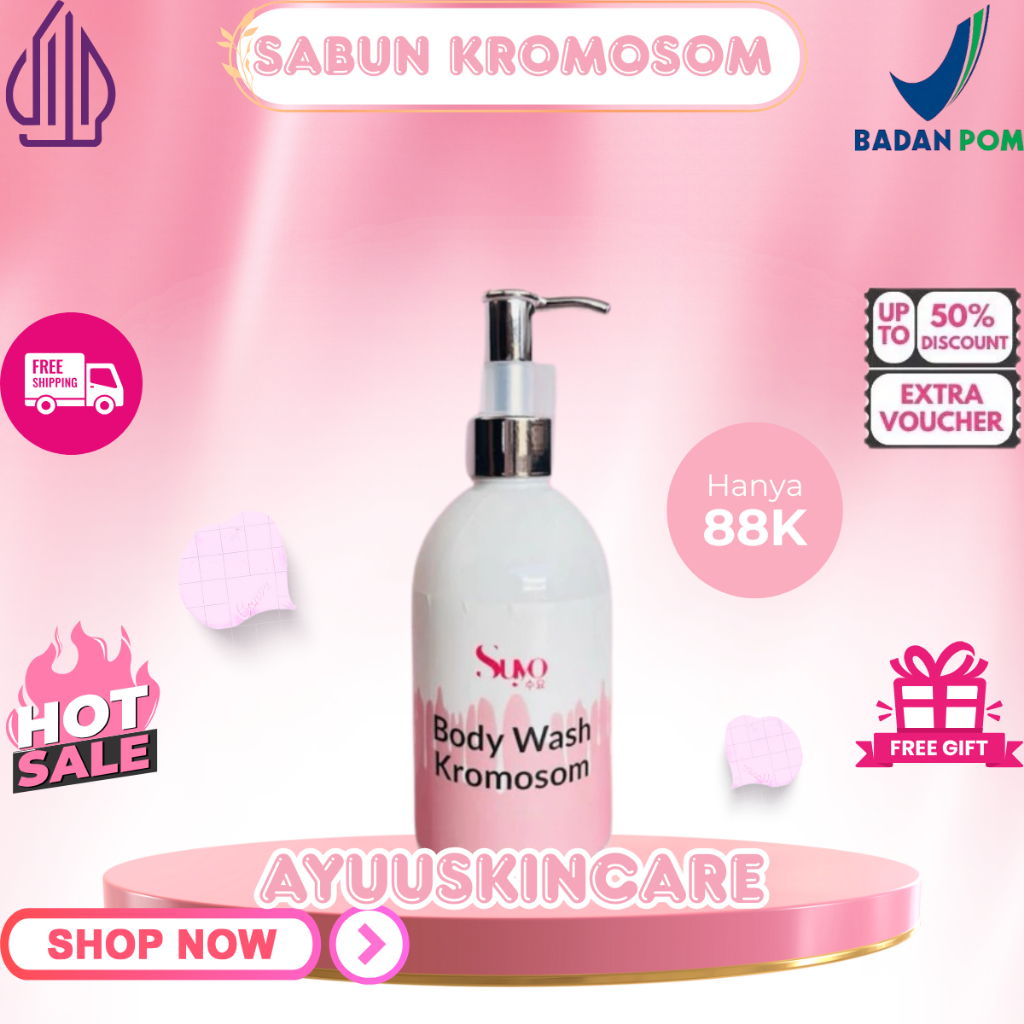 Suyo Body Wash Whitening Kromosom
