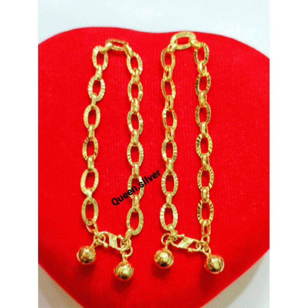 GELANG RANTAI PERAK 925 Asli