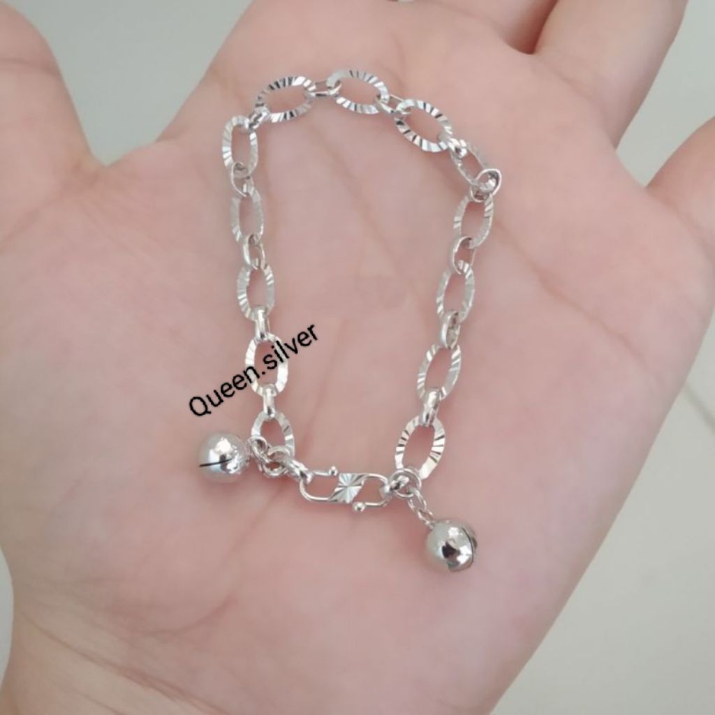 GELANG RANTAI PERAK 925 Asli