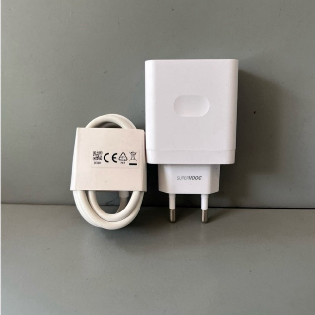 Charger Oppo 45W SUPER VOOC Fast Charging USB Type C 4.5A 11V ORIGINAL 100%