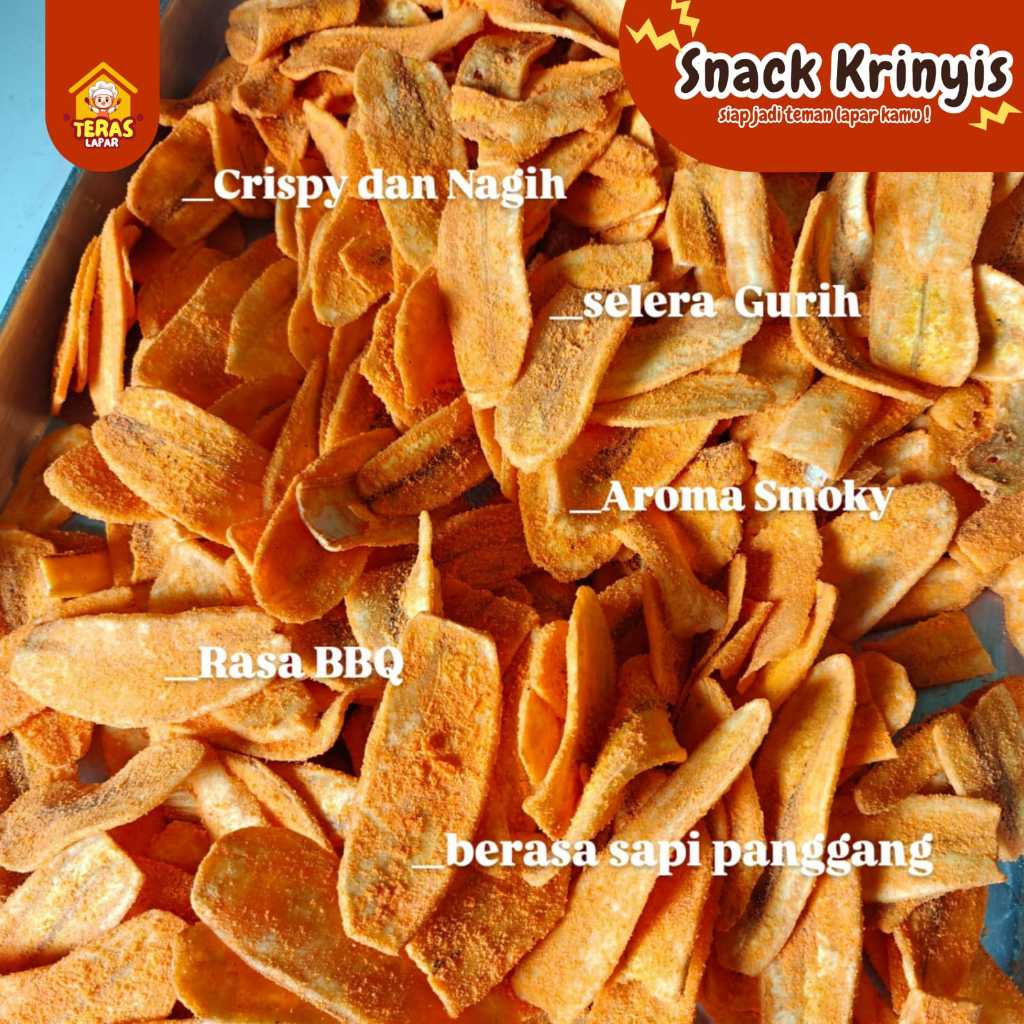 

Keripik Pisang rasa BBQ