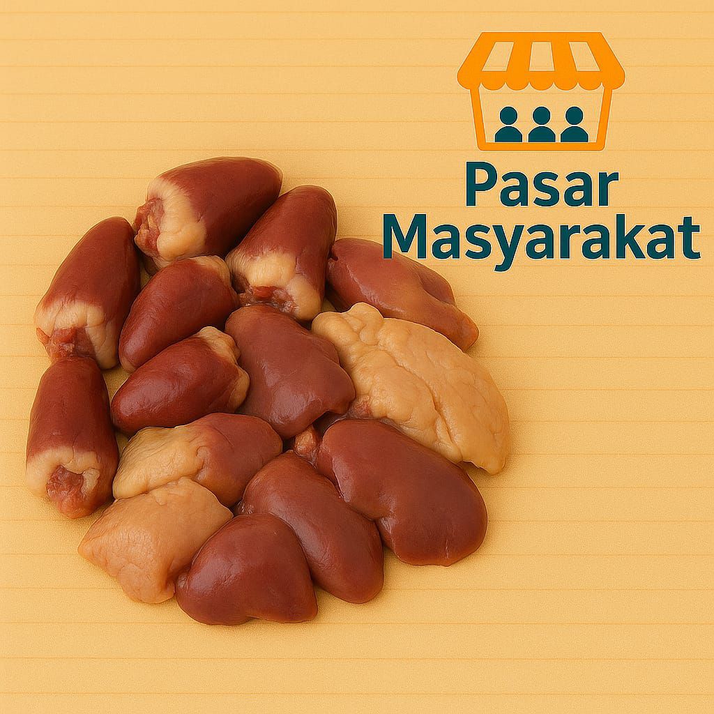 

Hati Ayam Ampela Segar Pasar.Masyarakat