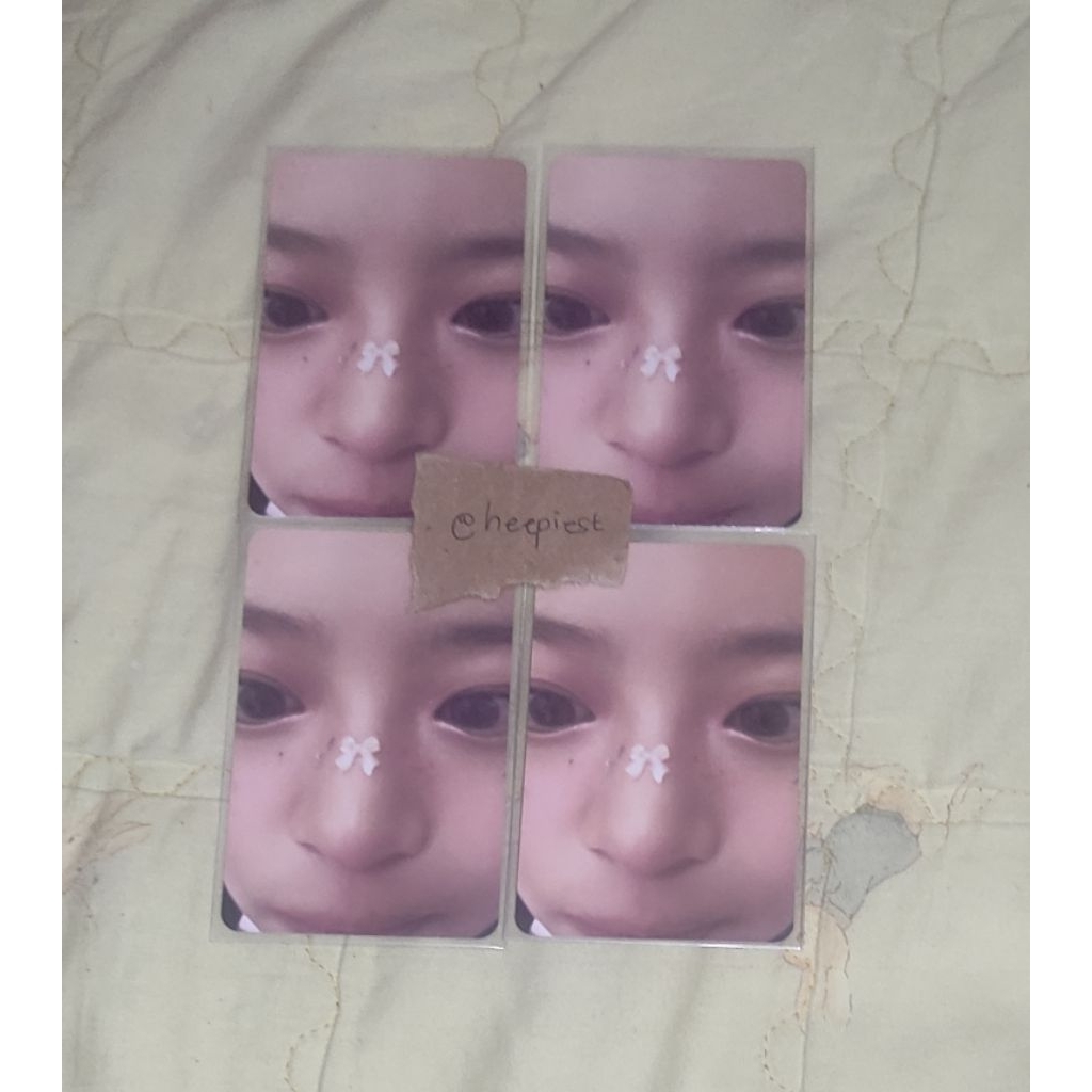PHOTOCARD PC OFFICIAL Hanni sg25 zoom hanzoom season greeting 2025