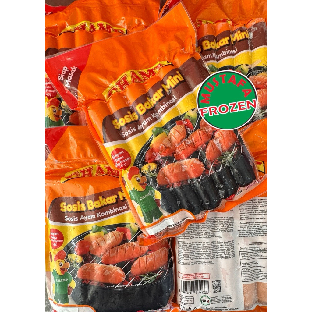 

Champ Sosis Bakar Mini 500gr (12 Pcs)