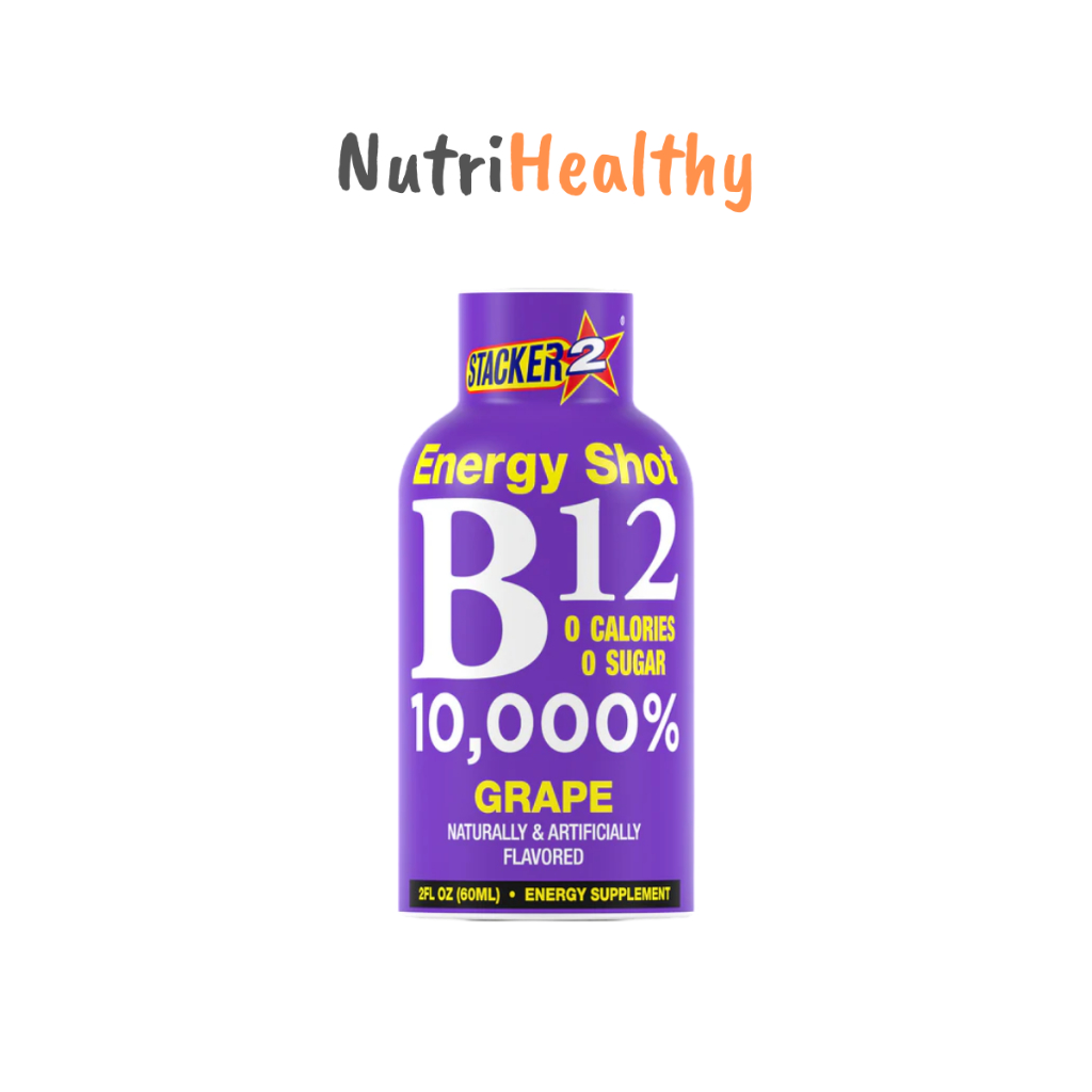 

Stacker Extreme Energy Shot B12 10,000% – Tenaga Ekstra, Fokus Maksimal