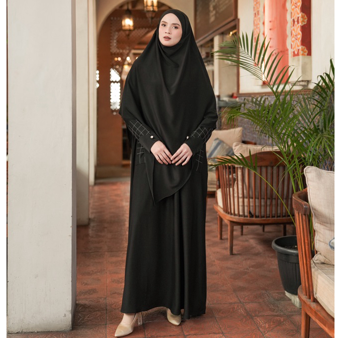 ZYRA ABAYA & FRENCH KHIMAR - UMROH & SEHARI-HARI