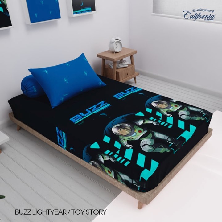 Sprei California Fitted by My Love - single 120 x 200 x 22,5 No 3, Single 100 x 200 x20, Small 90 x 