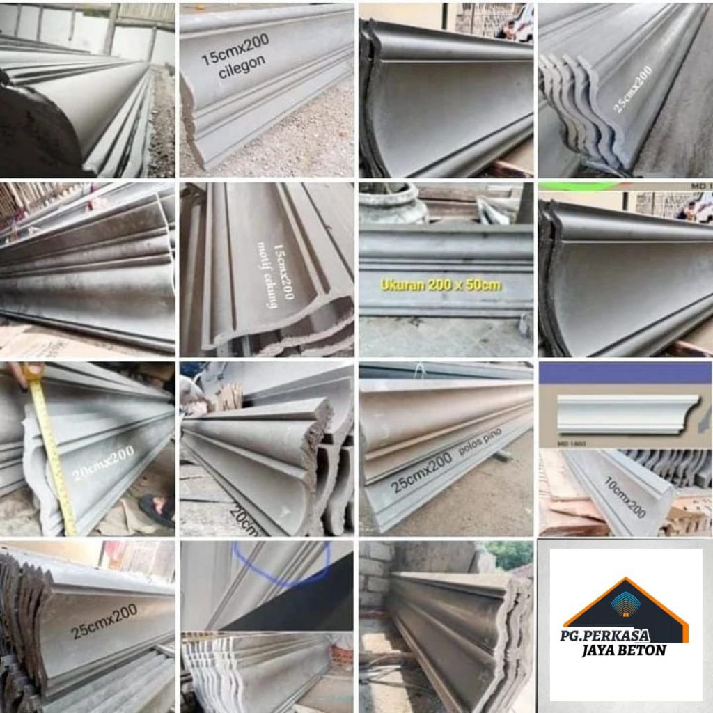 LIS PLANG PROFIL BETON ASLI,PULL BETON,TERSEDIA SEMUA UKURAN