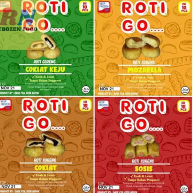 

Roti Go isi 10