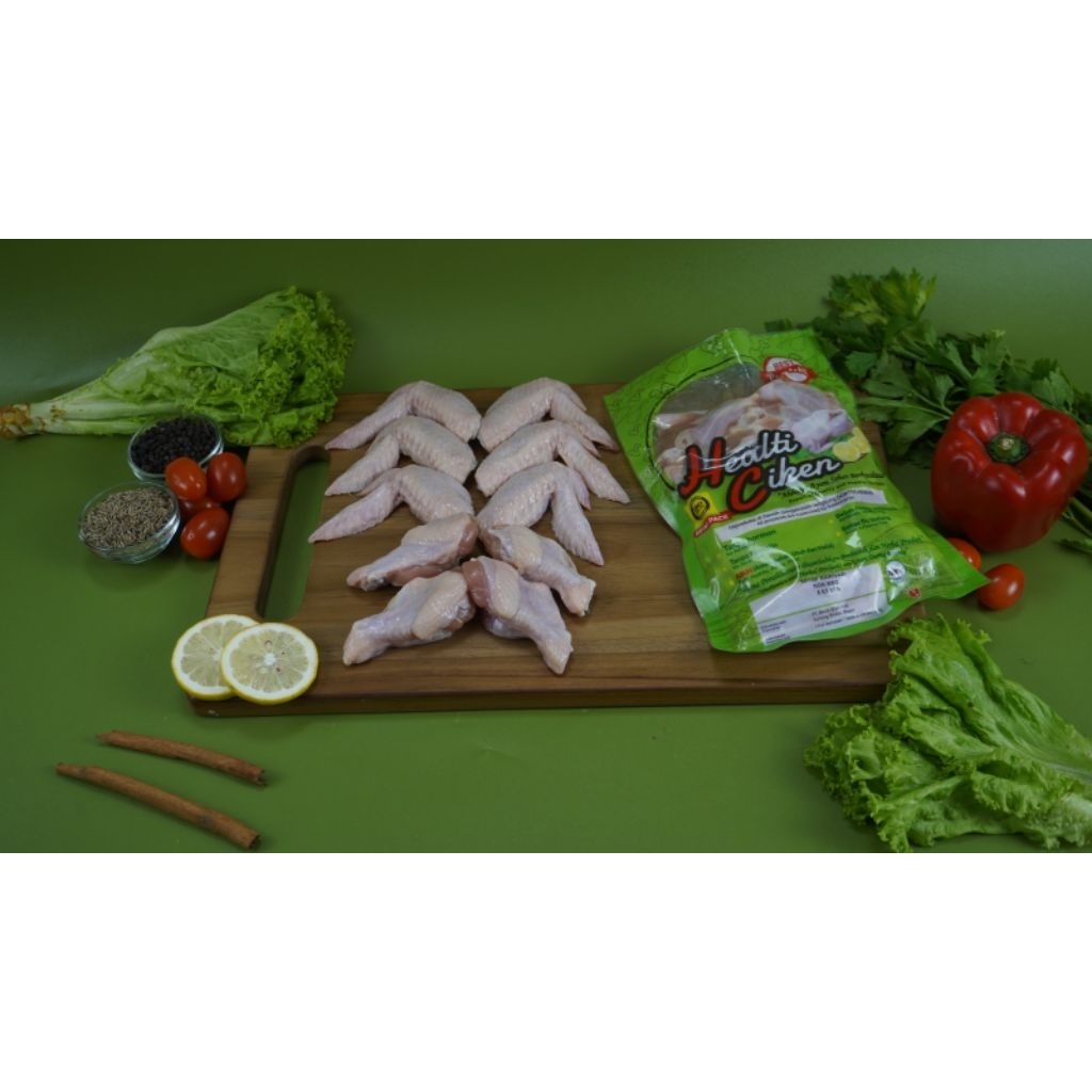 

Minipack Sayap Marinasi Healti Ciken Ayam Sehat Probiotik