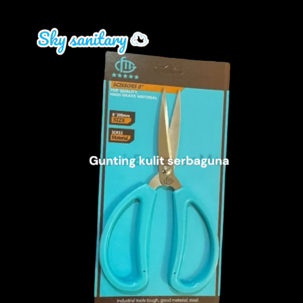 

GUNTING KULIT SERBAGUNA/GUNTING STAINLESS/GUNTING TAJAM