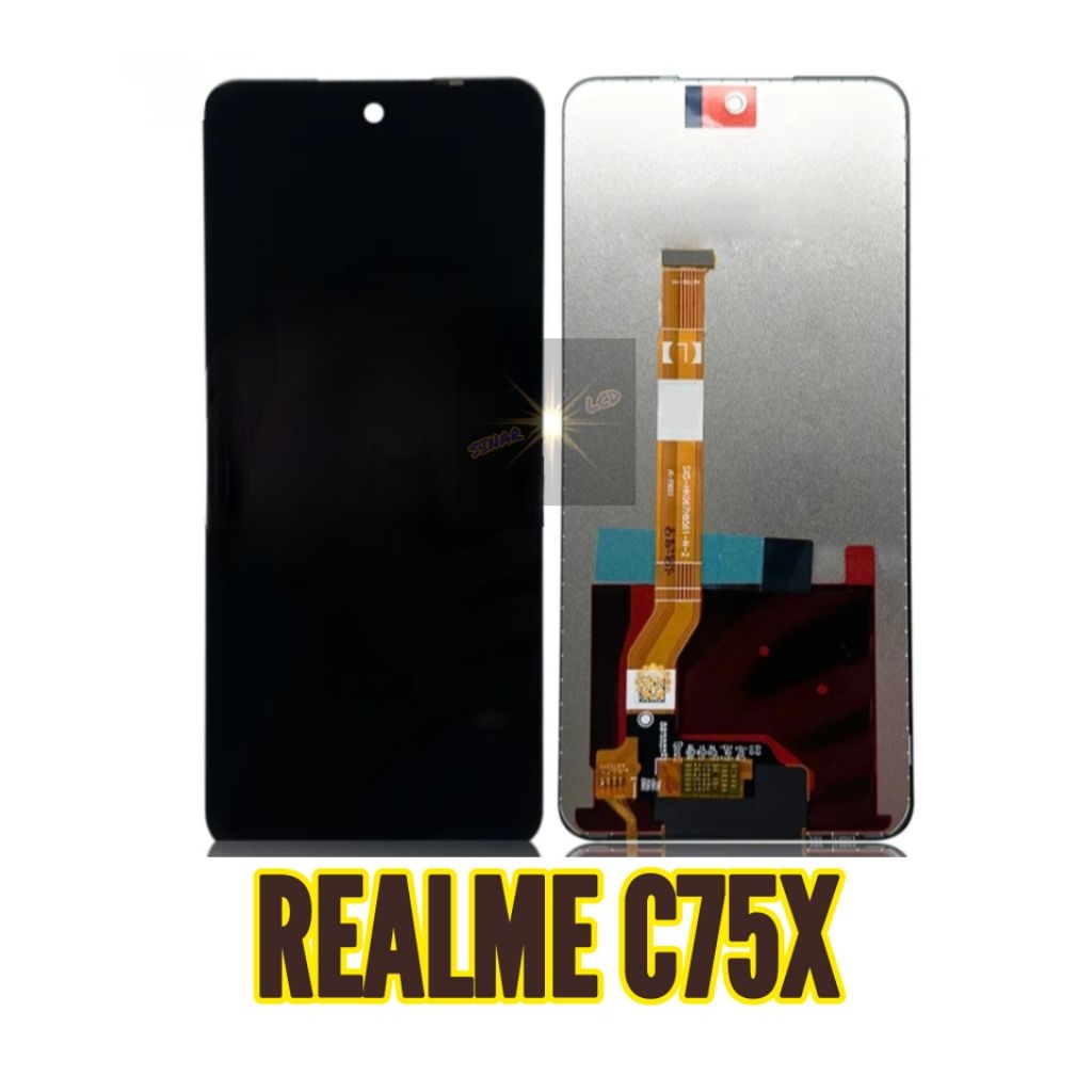 Lcd+touch screen REALME C75X competible Original