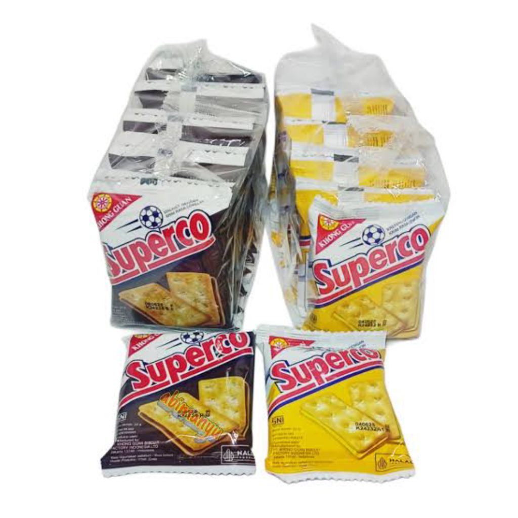 

Superco khong guan sachet 10pcs / Superco coklat sachet / Superco khong guan murah