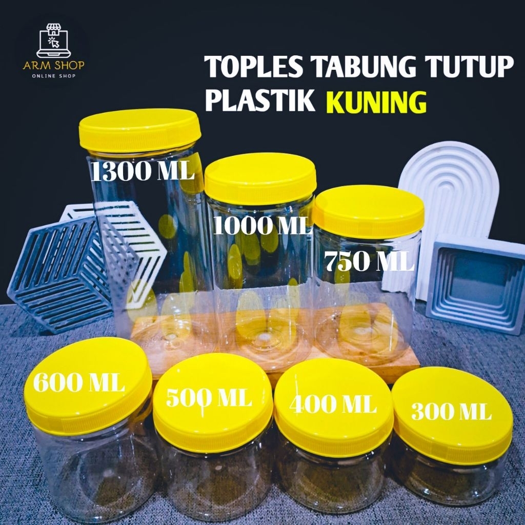 TOPLES TABUNG TUTUP KUNING / TOPLES TABUNG / TOPLES PLASTIK TUTUP KUNING / TOPLES PLASTIK / TOPLES T