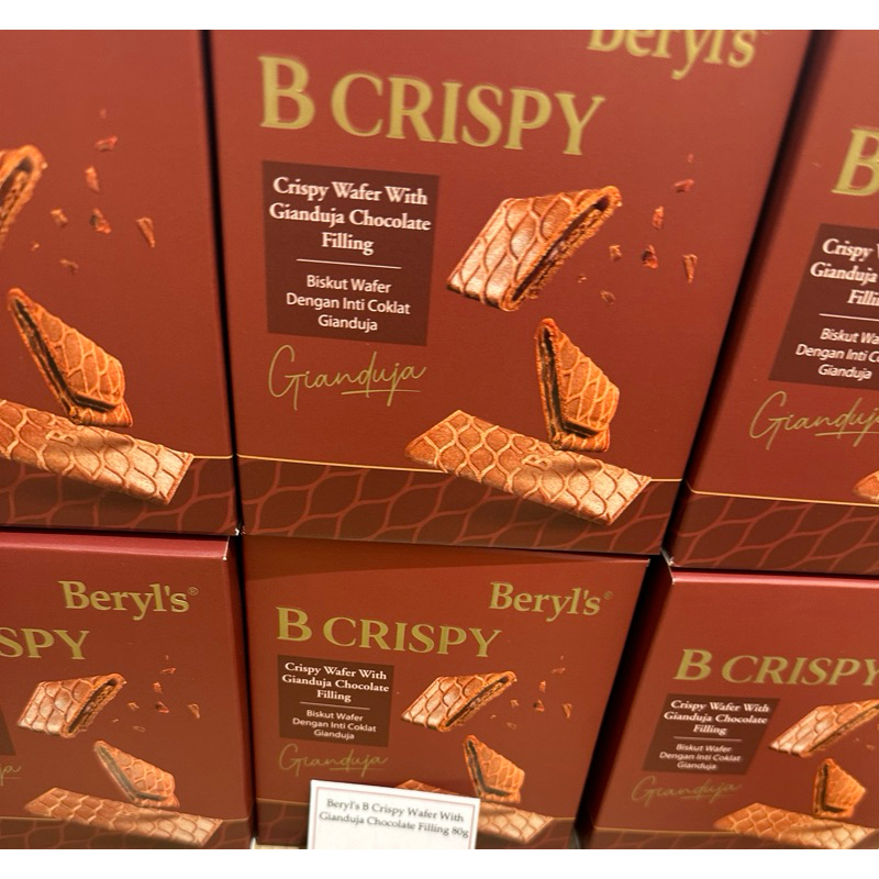 

Cokelat Snack Singapore [PRE ORDER EXP 2027] Beryl's Gaufrette Crispy 60g, B Crispy Wafer 80g | SNICKER | READYSTOCK SIAP KIRIM | Jajan Impor | Jastip Coklat Cokelat Coklat Original Singapore Oleh-Oleh Jastip SG Trusted Ready Stock Readystock BGS