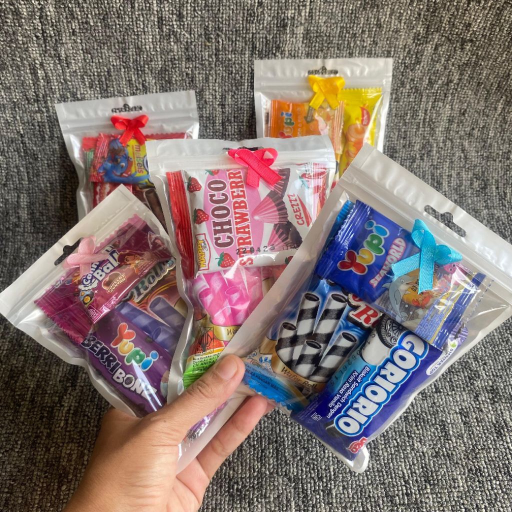 

Mini gift snack TERMURAH mini FREE Stiker kosong snack mini hampers TANPA MINIMAL ORDER