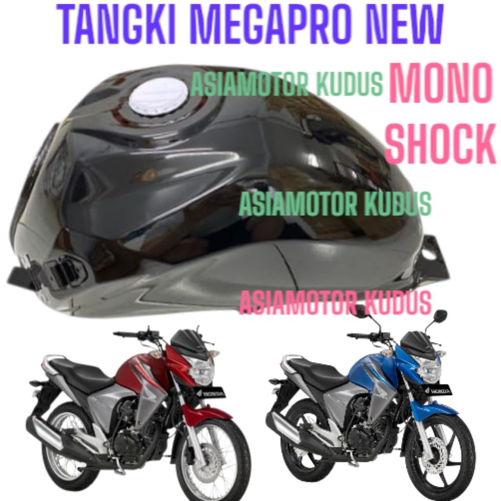 Tangki megapro new monoshock tangki megapro mono shock