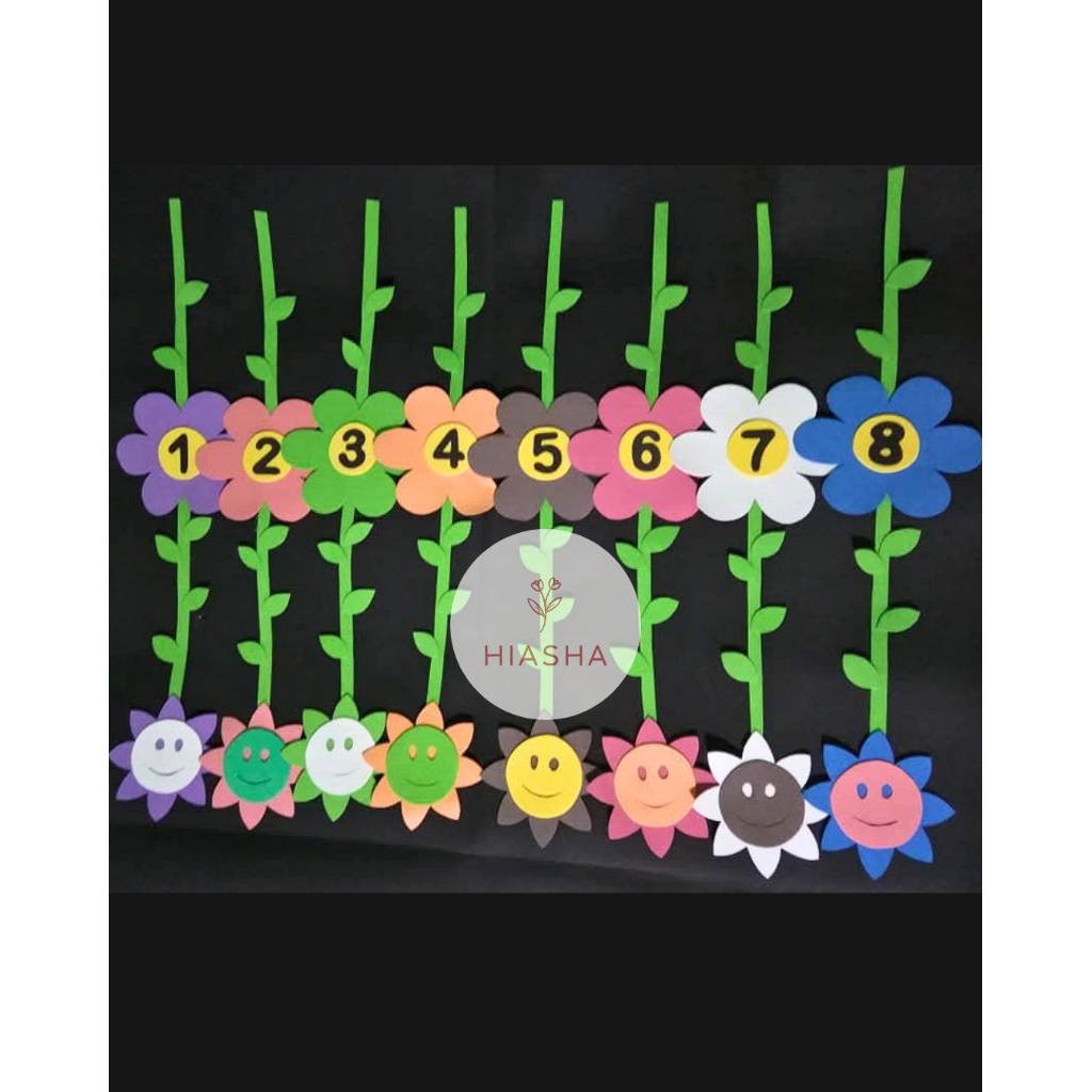 PERHELAI HIASAN GANTUNG HIASAN DINDING BUNGA HIASAN KELAS  SPONATI