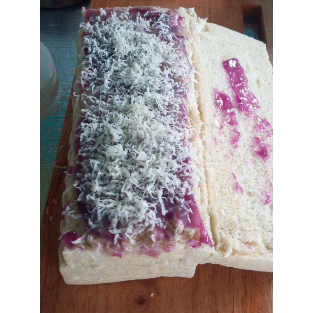 

roti bakar blueberry
