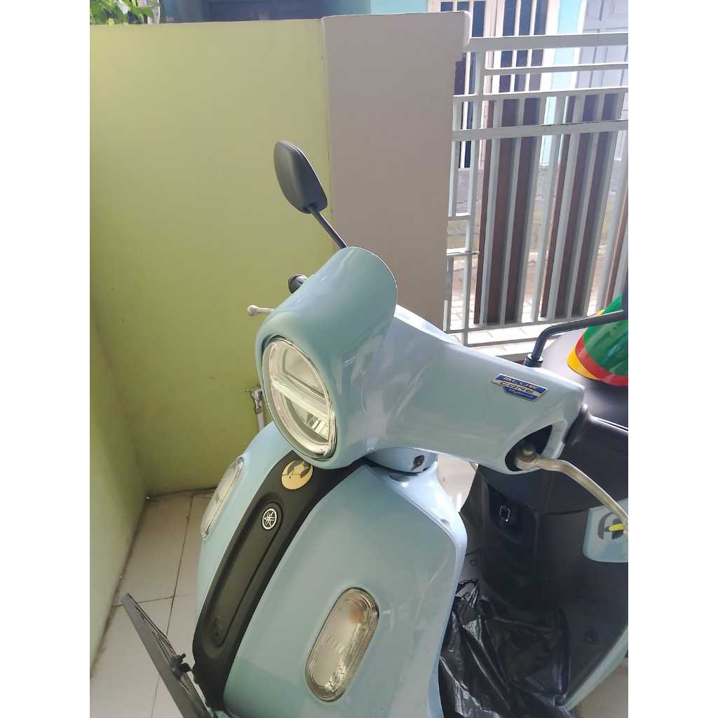 Topi Head lamp Cover Lampu Aksesoris YAMAHA FAZZIO