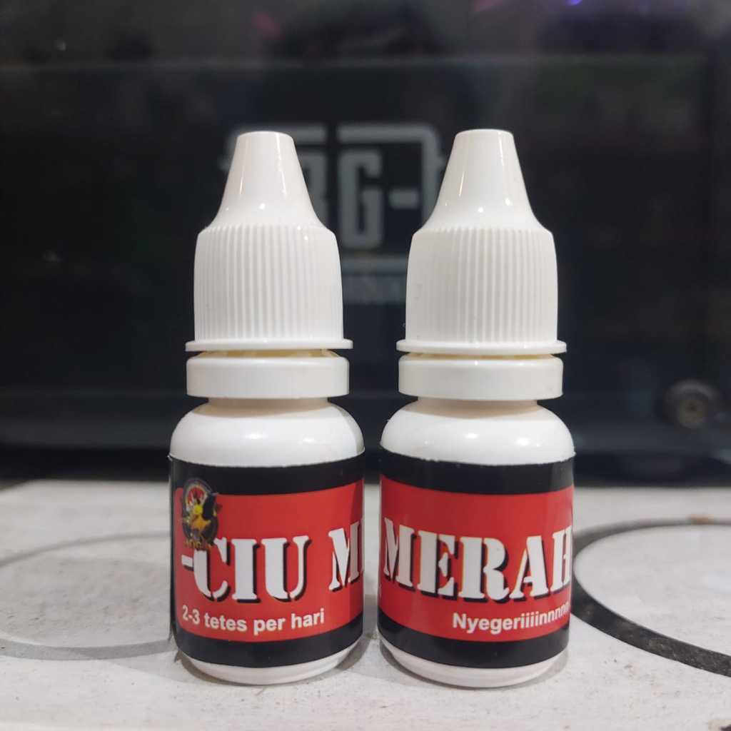 ciu merah penggacor instan untuk semua burung murai konin pleci dll