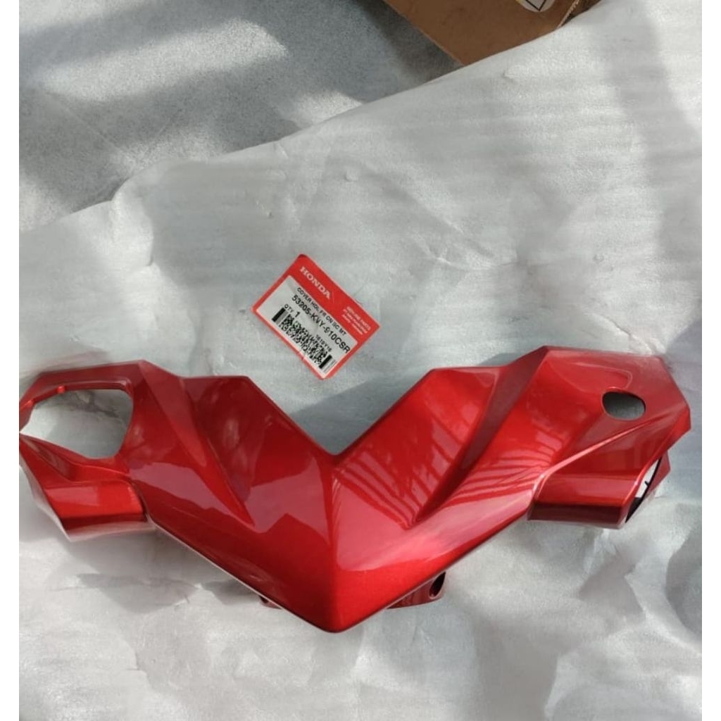 totok batok kelapa depan honda beat karbu warna merah original baru AHM