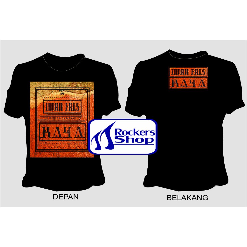 KAOS IWAN FALS ALBUM RAYA PENYANYI ROCK LAWAS LEGENDA