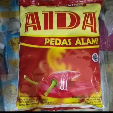 

Aida Cabe Giling Pedas Alami 500gr