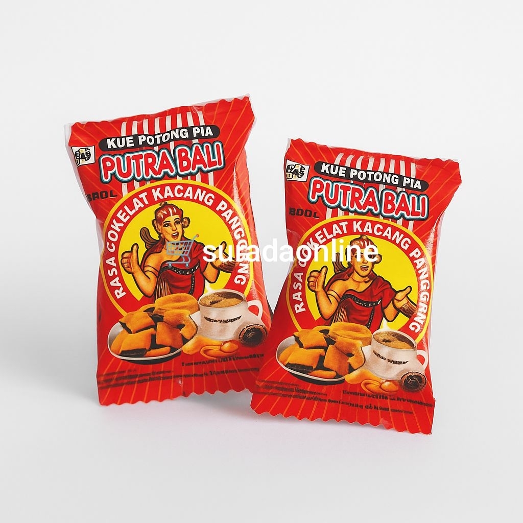 

[10pcs] Pia Potong Putra Bali Jajanan Jadul Pia Potong 10gr