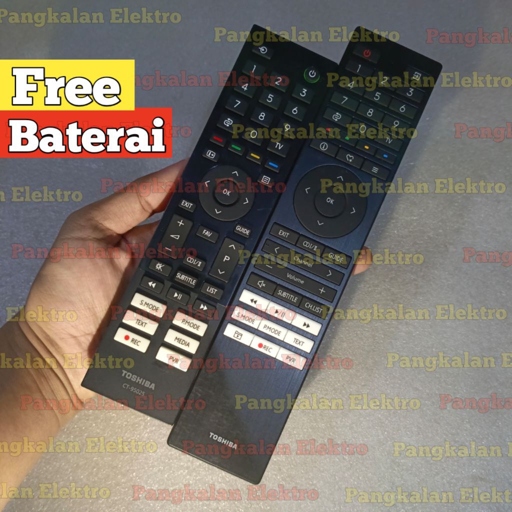 REMOTE TOSHIBA DIGITAL TV LED TV ASLI ORIGINAL FREE BATU BATERAI AAA REMOT TOSHIBA ORIGINAL DIGITAL 