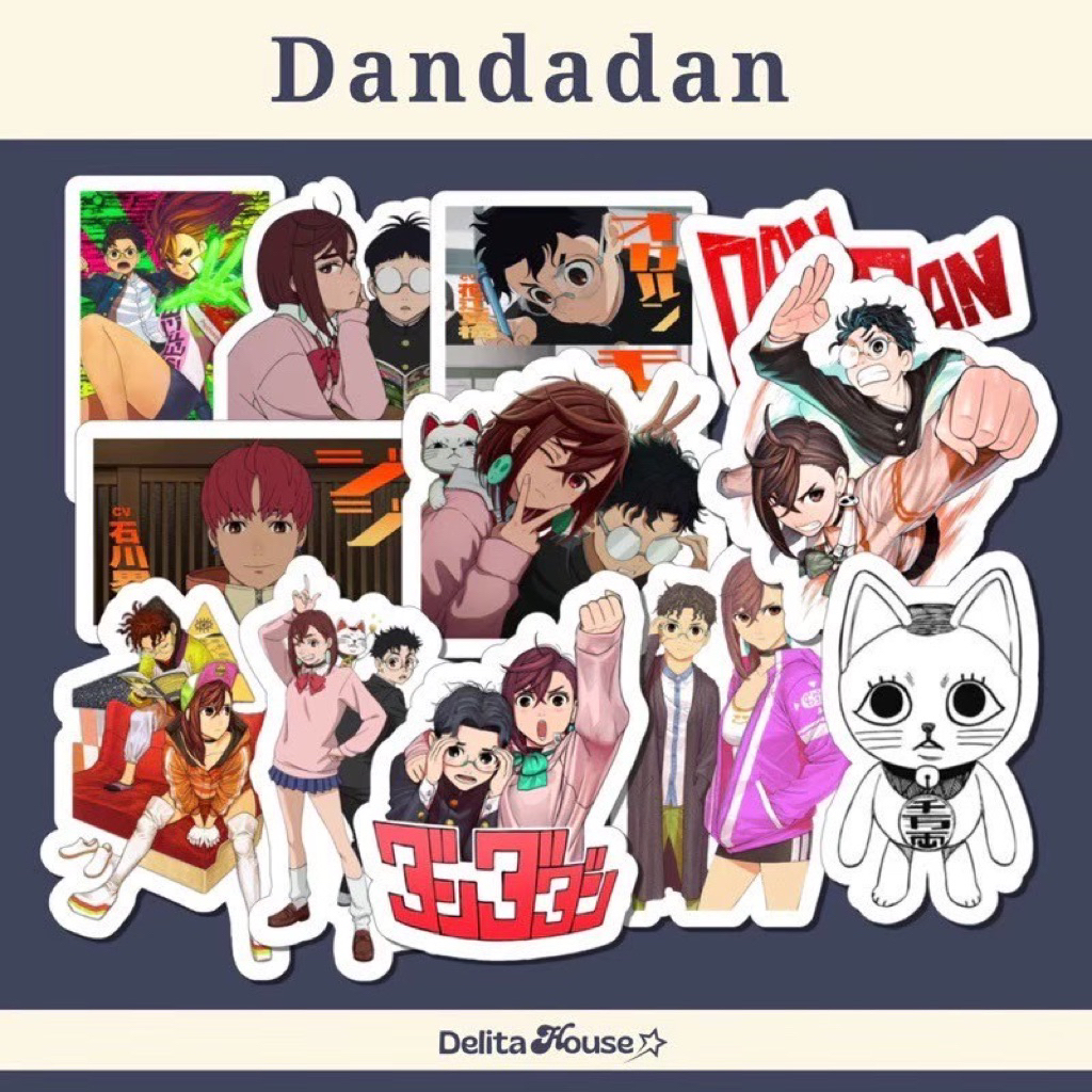 

Sticker Anime Dandadan Momo ayashe okarun