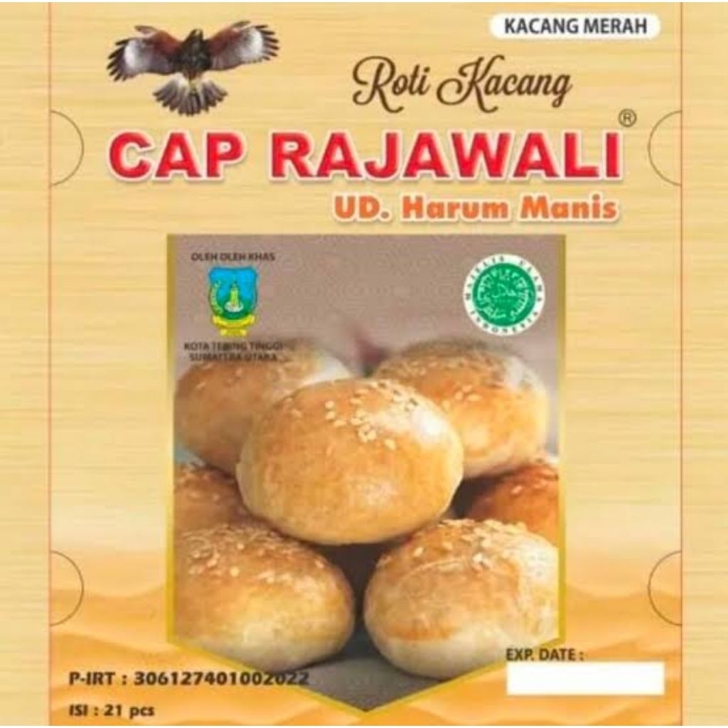 

Roti kacang rajawali khas Sumatera utara kota tebing tinggi