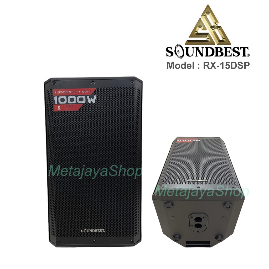 Speaker Active SoundBest RX15 DSP 15inch Speaker Professioal Active Bluetooth