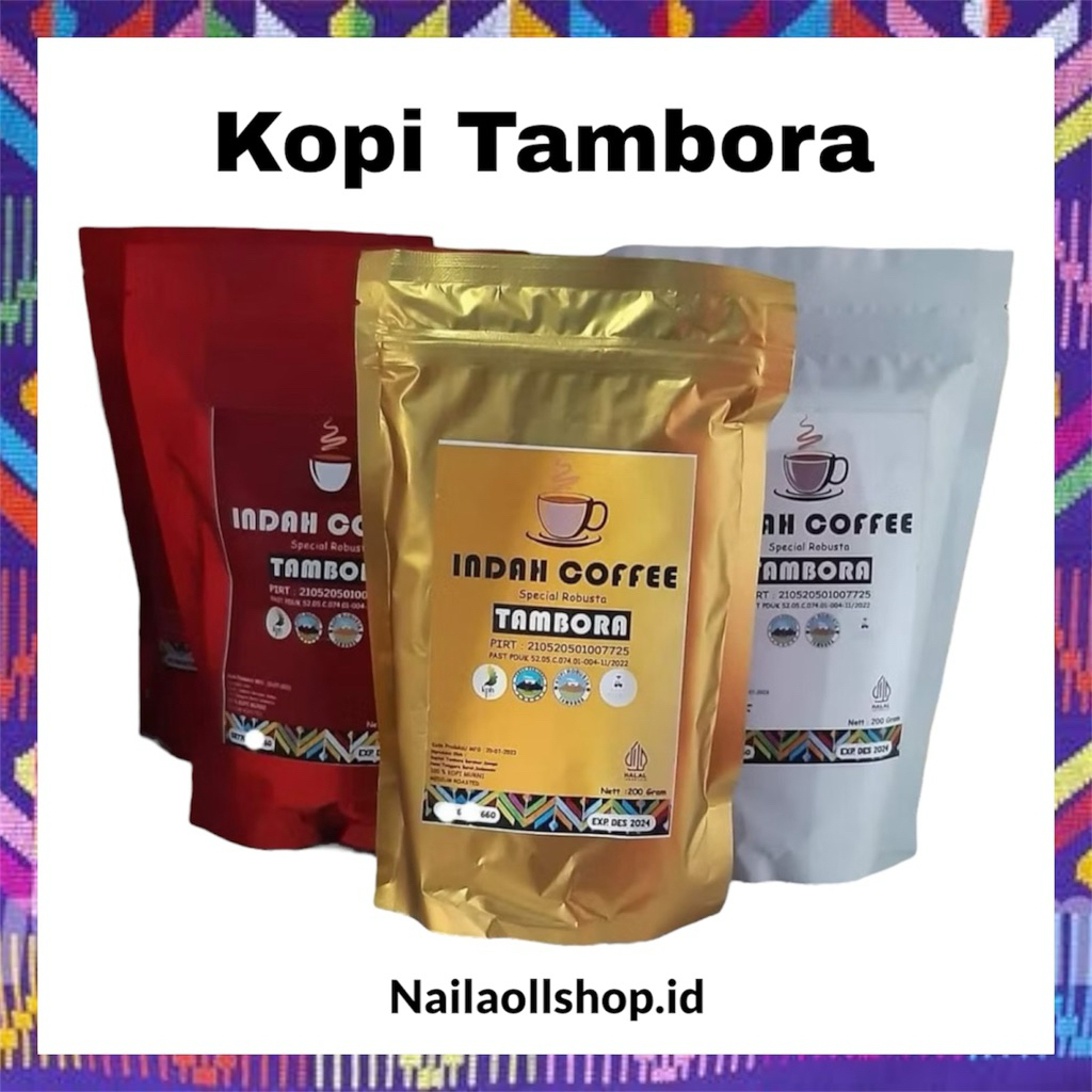 

Kopi Tambora Asli / oleh oleh khas bima NTB