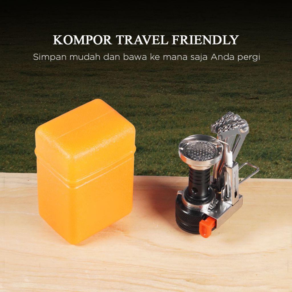 Kompor Gas Ultralight LIXADA Camping Stove Mini Outdoor