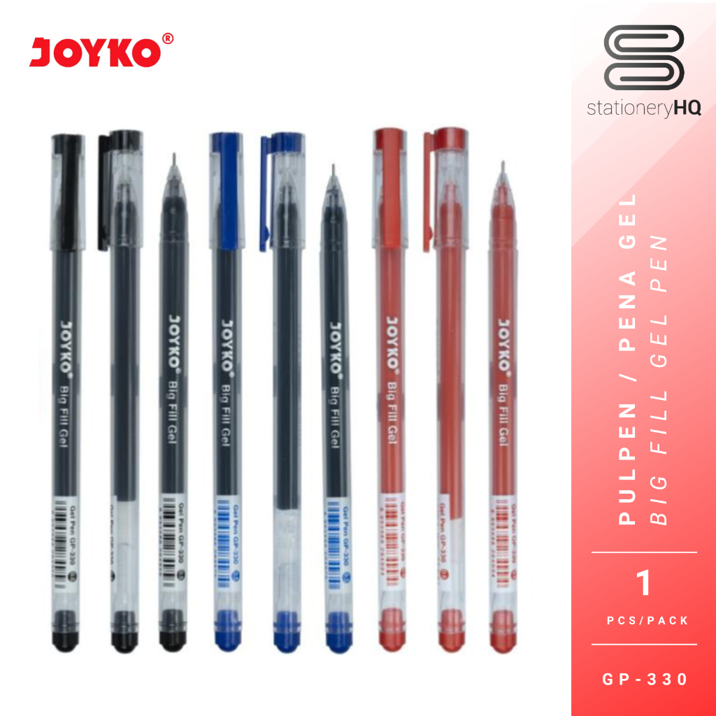 

Gel Pen / Pena / Pulpen Joyko GP-330 Gel 0.5