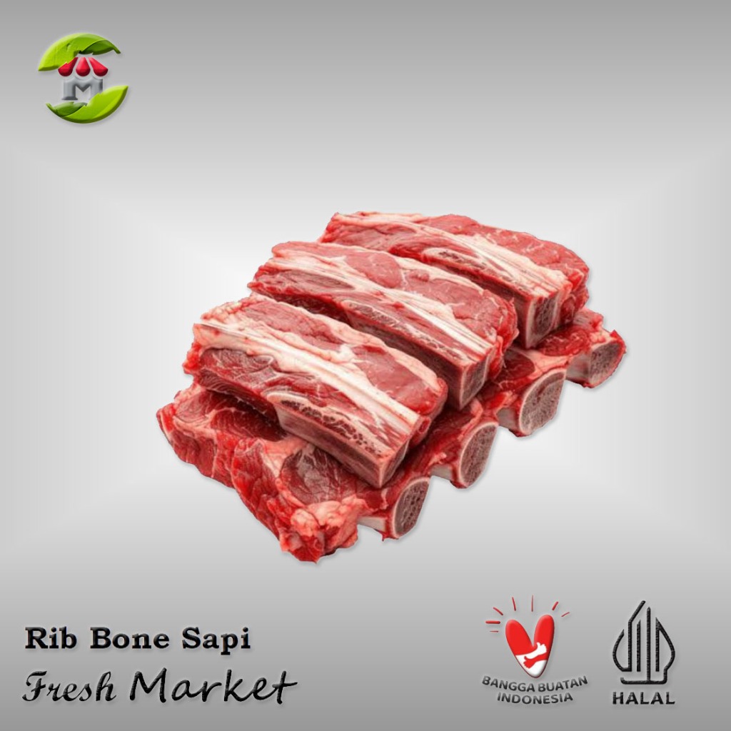 

[DEPOK] Rib Bone Tulang Iga Sapi Import AUS Pack 450gr - 500gr