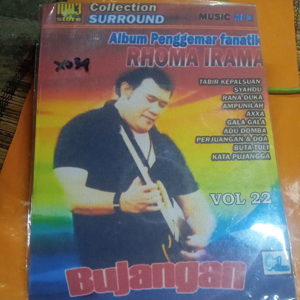 VCD MP3 RHOMA IRAMA X034