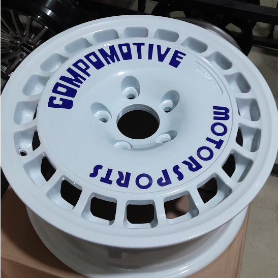 Velg Rally Compomotive R15 Pcd 5X114,3 Untuk Mobil Ertiga Innova Carry Pick Up HSR RL Termurah