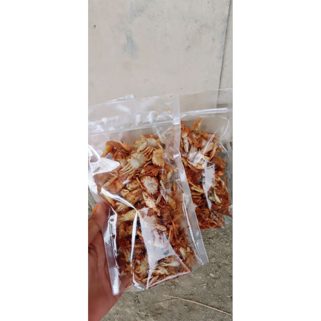 

100 gram Baby Crap Krispi Rajungan goreng kepiting crispy