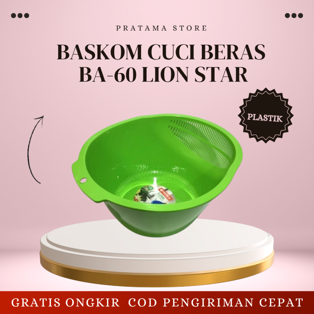 BASKOM CUCI BERAS BA-60 LION STAR
