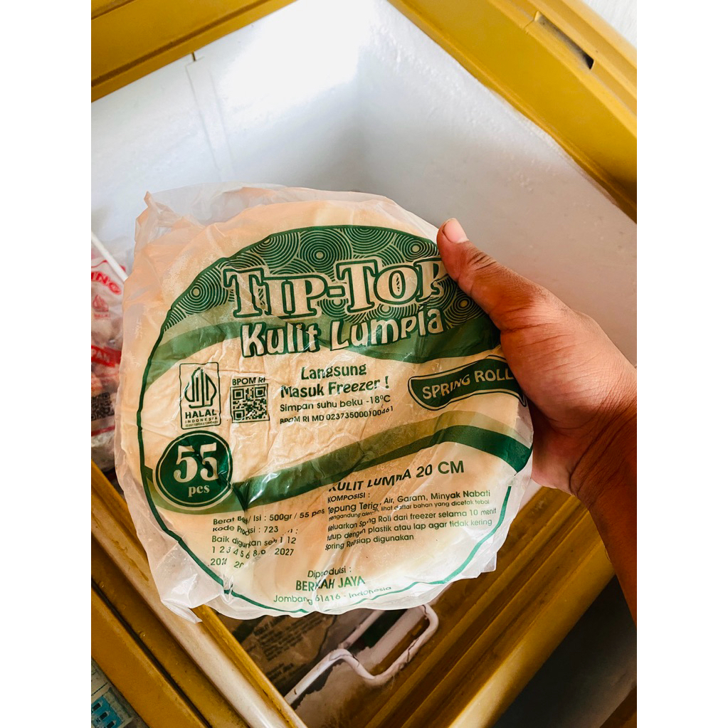

Kulit lumpia tiptop isi (55pcs)