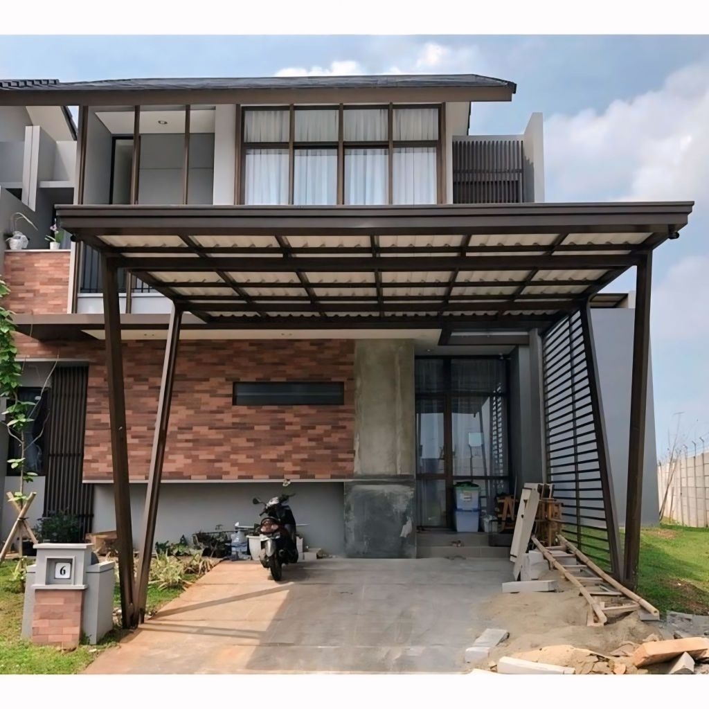 MENERIMA PEMASANGAN KANOPI TERAS MINIMALIS