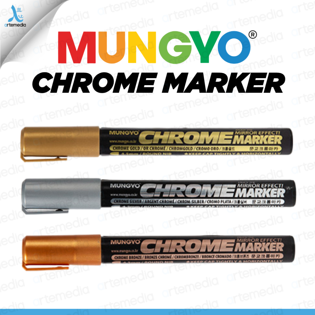 

Mungyo Chrome Marker Efek Cermin Tinta Efek Chrome Kilap